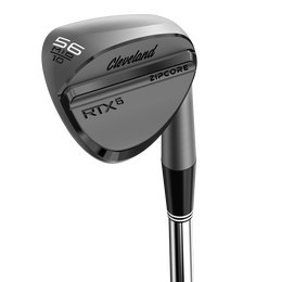 RTX 6 Zipcore Black Satin Wedge